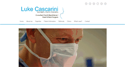 Desktop Screenshot of lukecascarini.com